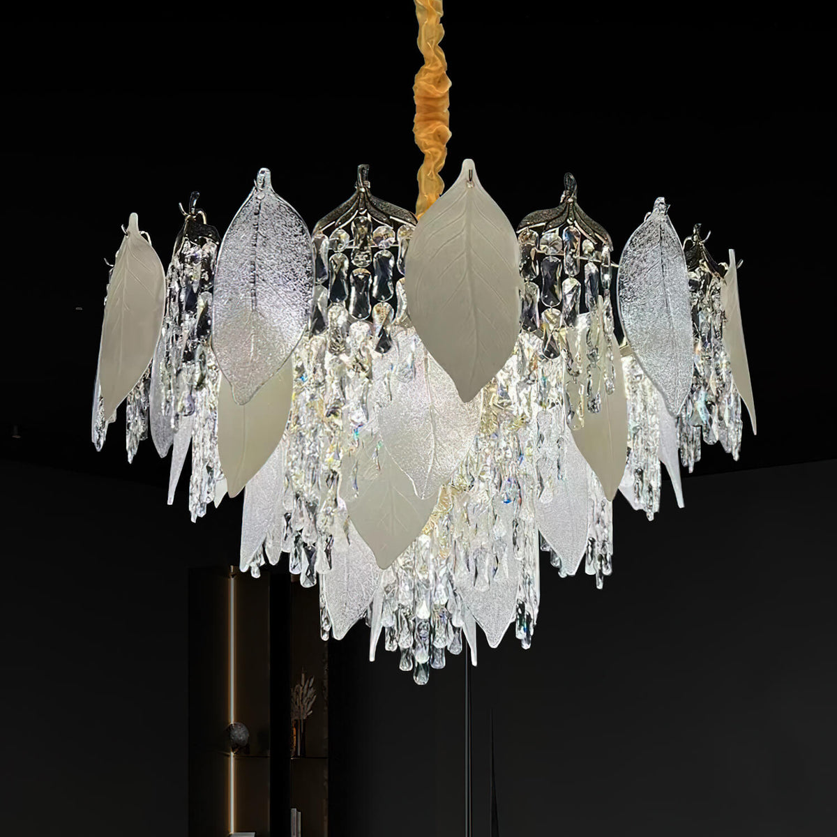 Fizz Designer Crystal Chandelier Light (Custom made)