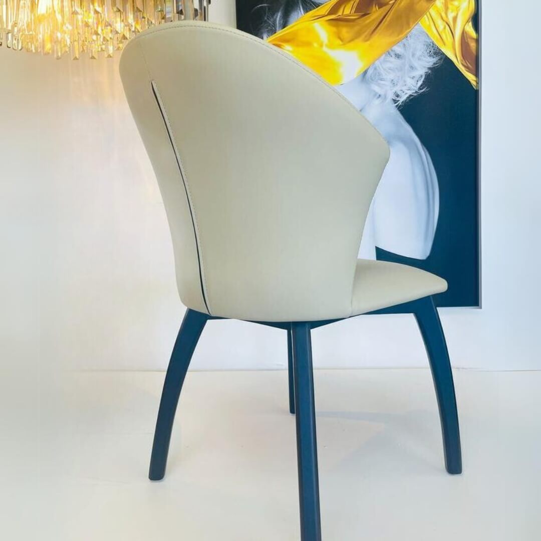 Lily-Dining Chair (Microfibre Leather)