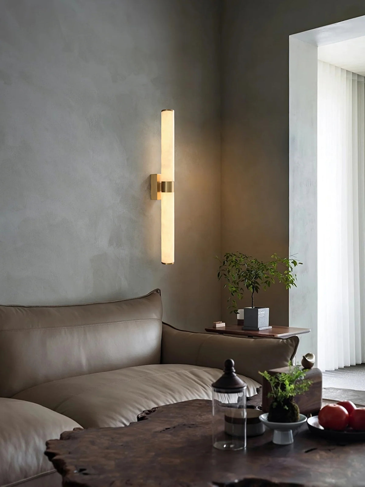 Line Alabaster Wall Light - Pre Order