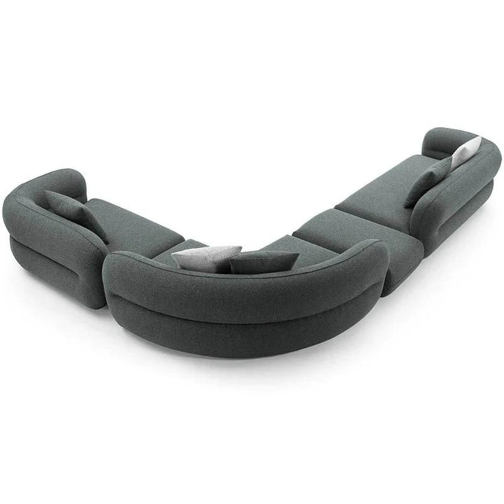 Back view of Luminance modular sofa showcasing clean lines and modern design