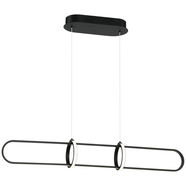 Enhanced view of Luminex LED bar pendant light featuring slim, modern profile and uniform light distribution, ideal for contemporary interiors