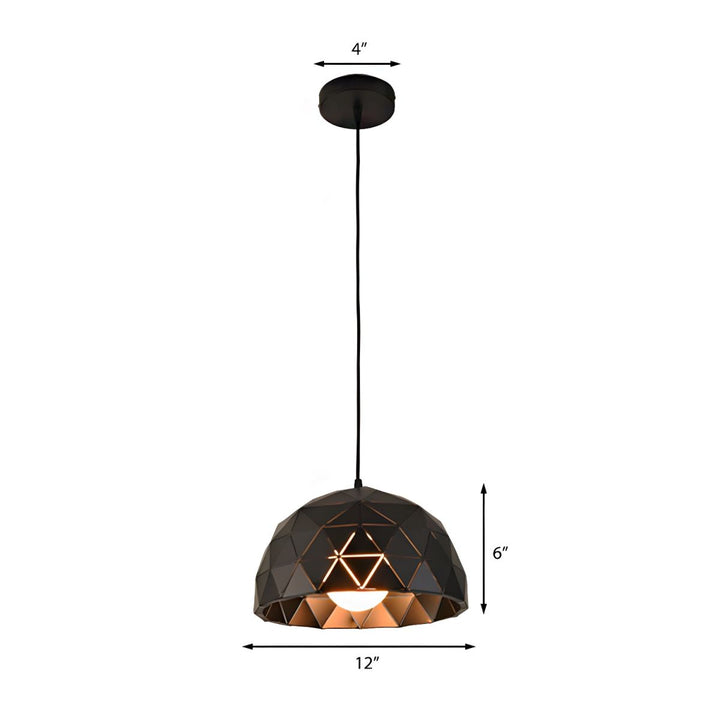 Luna Pendant Light – Dimensions Displaying Size and Design of Elegant Interior Lighting Fixture