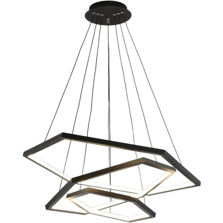 Luster 1139 light fixture hanging from ceiling, featuring a modern multi-light design for stylish interior illumination