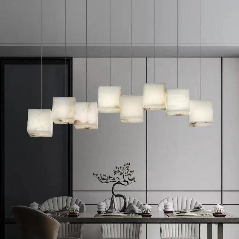 Alabaster Box Chandelier - Pre Order