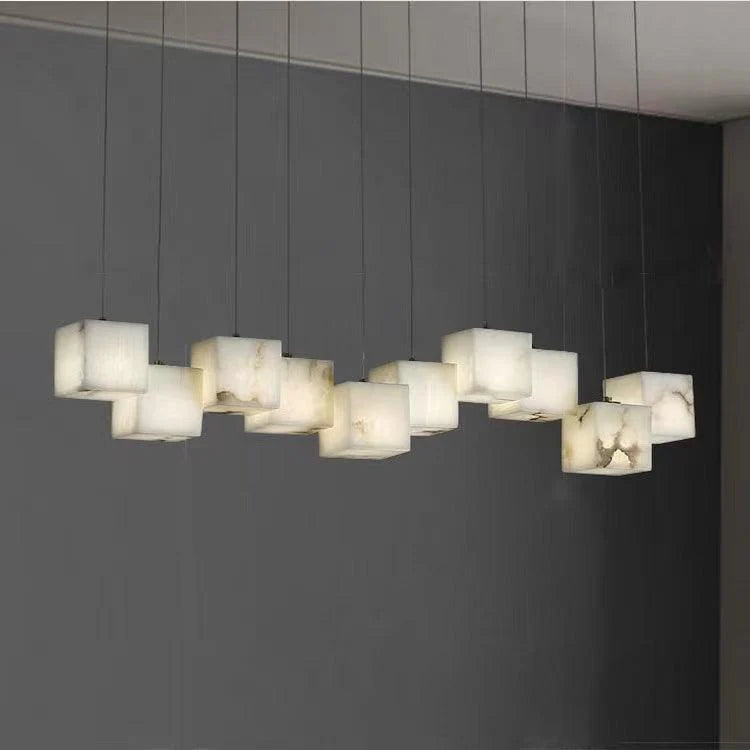 Alabaster Box Chandelier - Pre Order