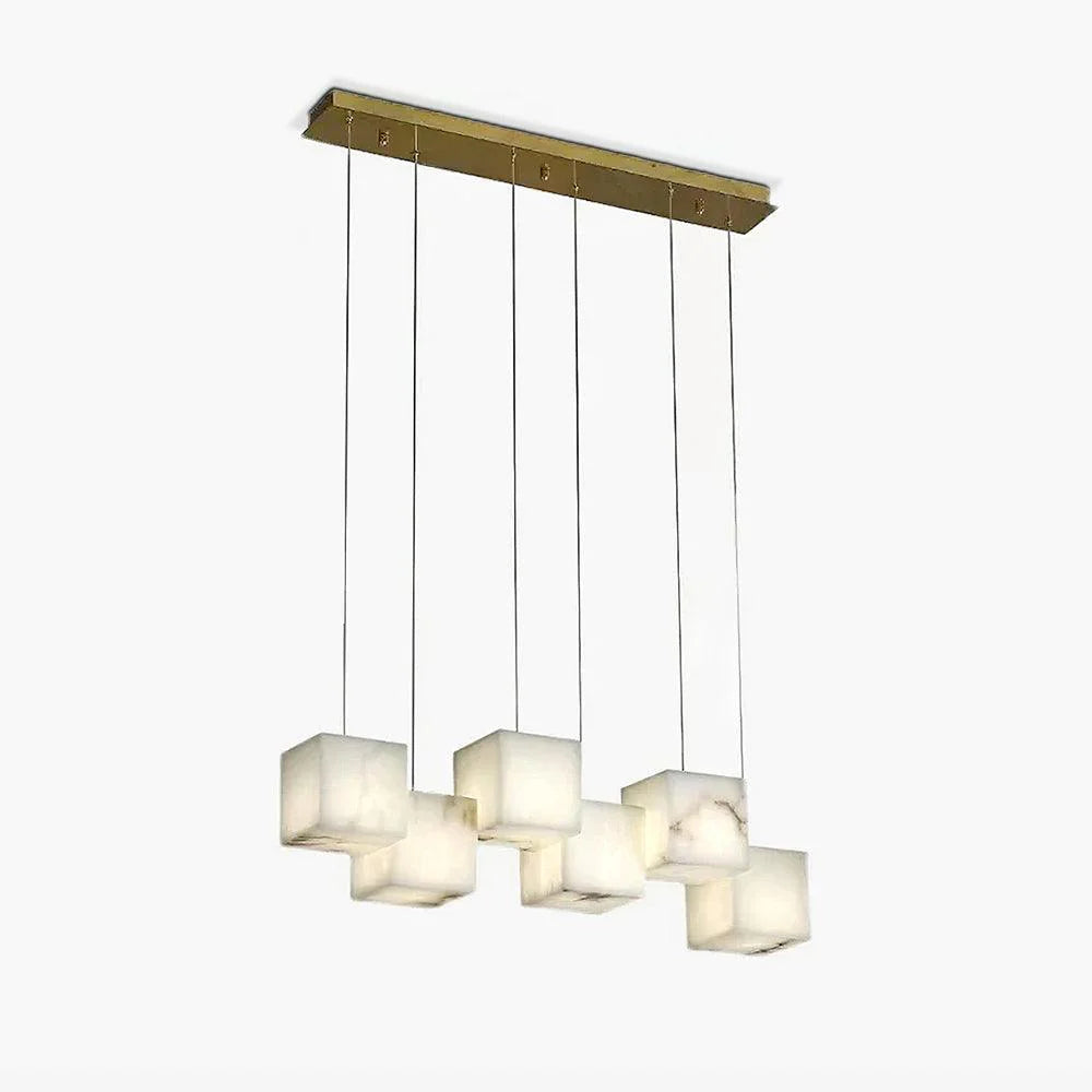Alabaster Box Chandelier - Pre Order