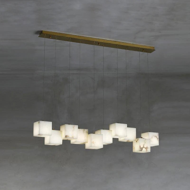 Alabaster Box Chandelier - Pre Order