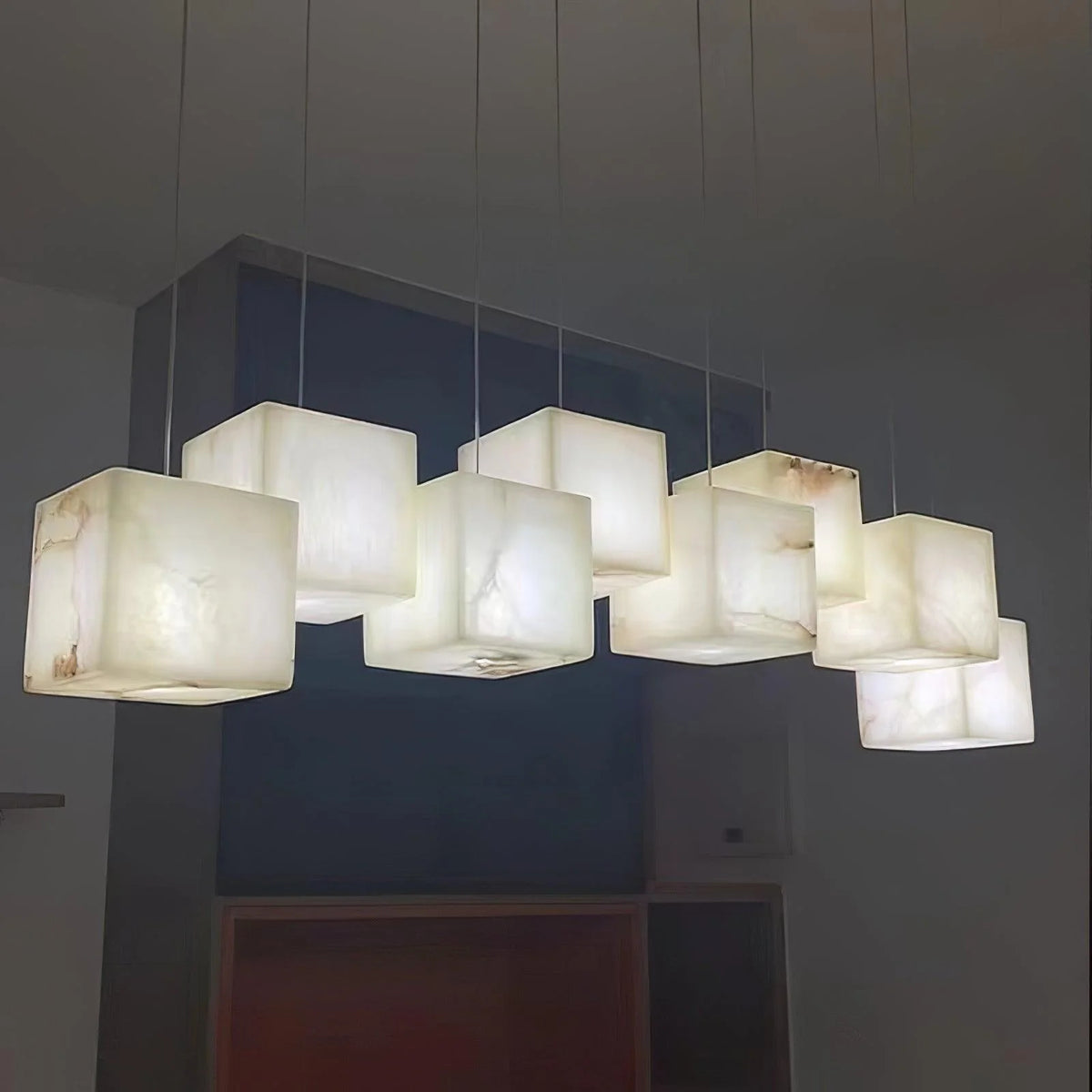 Alabaster Box Chandelier - Pre Order