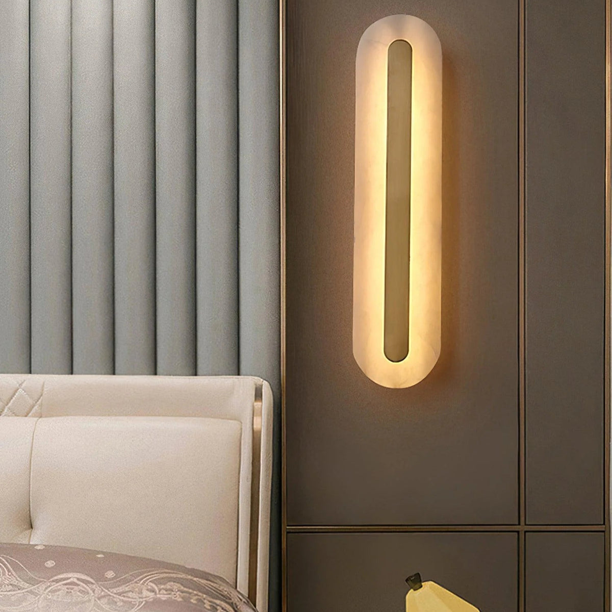 Alabaster Rounded Wall Light - Pre Order