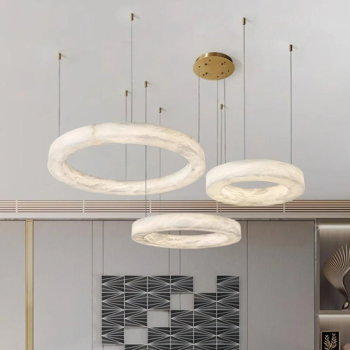 Marika Alabaster Chandelier - Pre Order