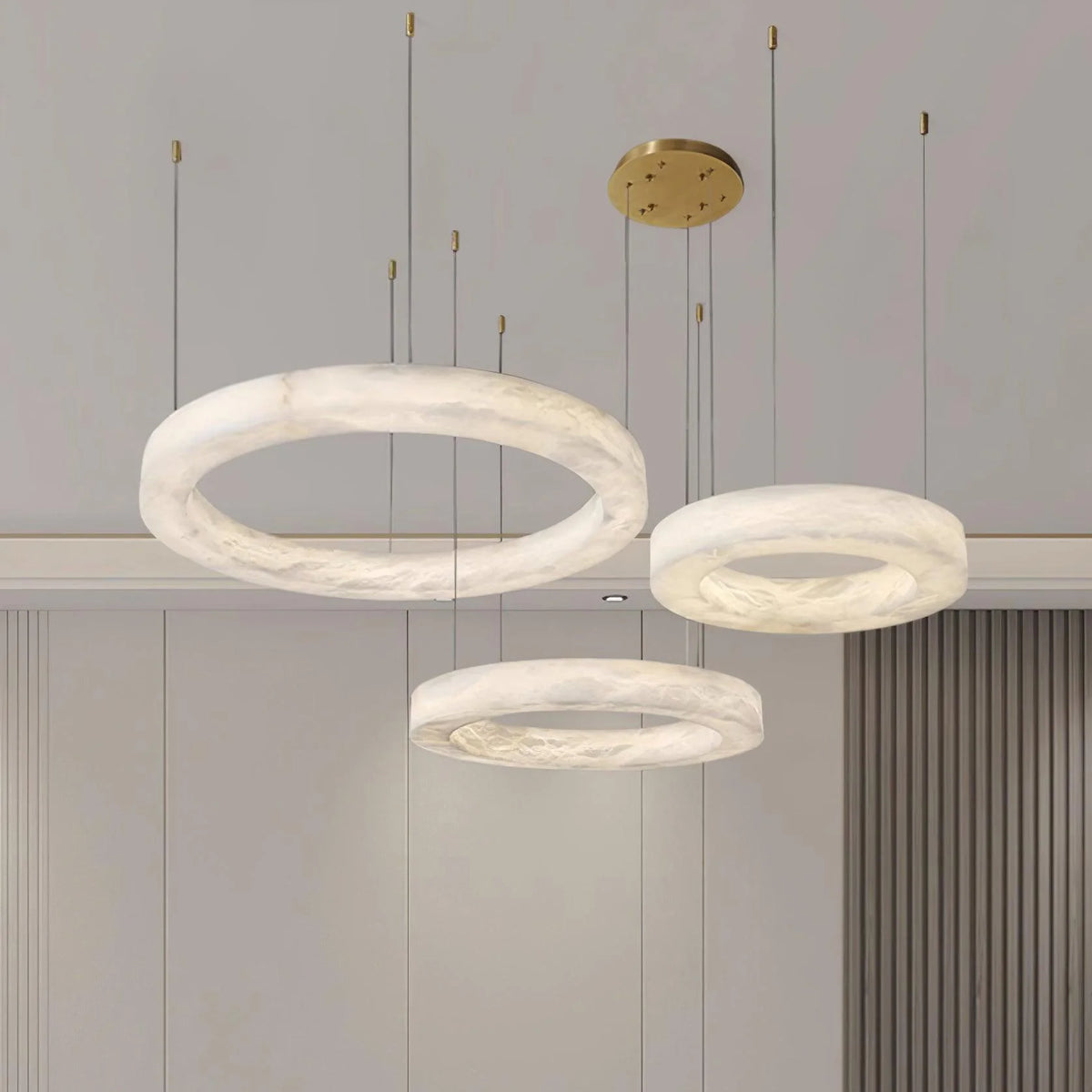 Marika Alabaster Chandelier - Pre Order