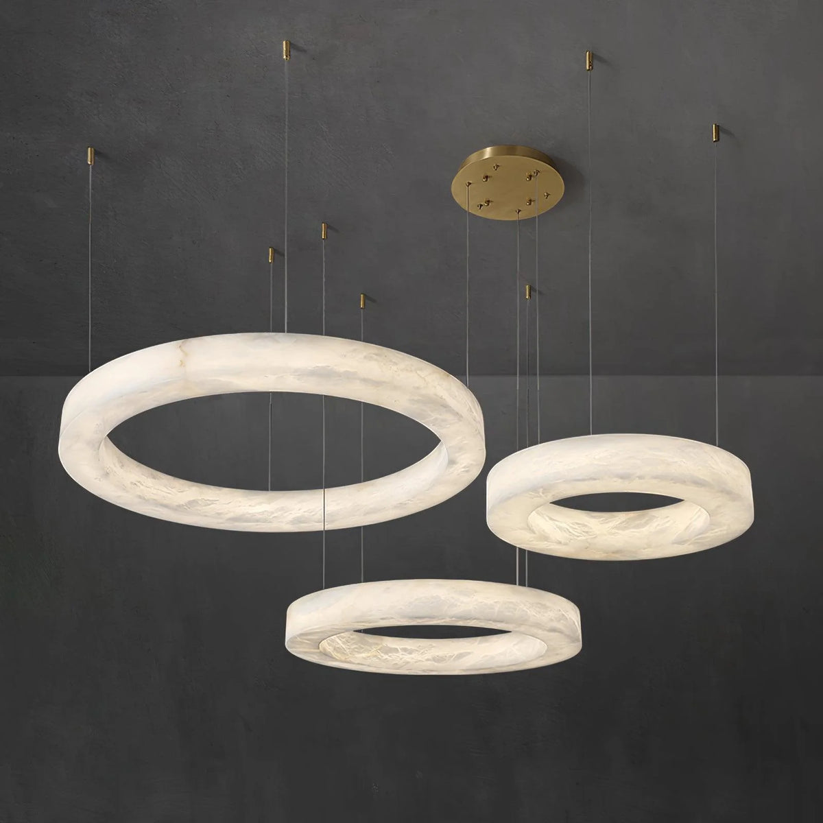Marika Alabaster Chandelier - Pre Order