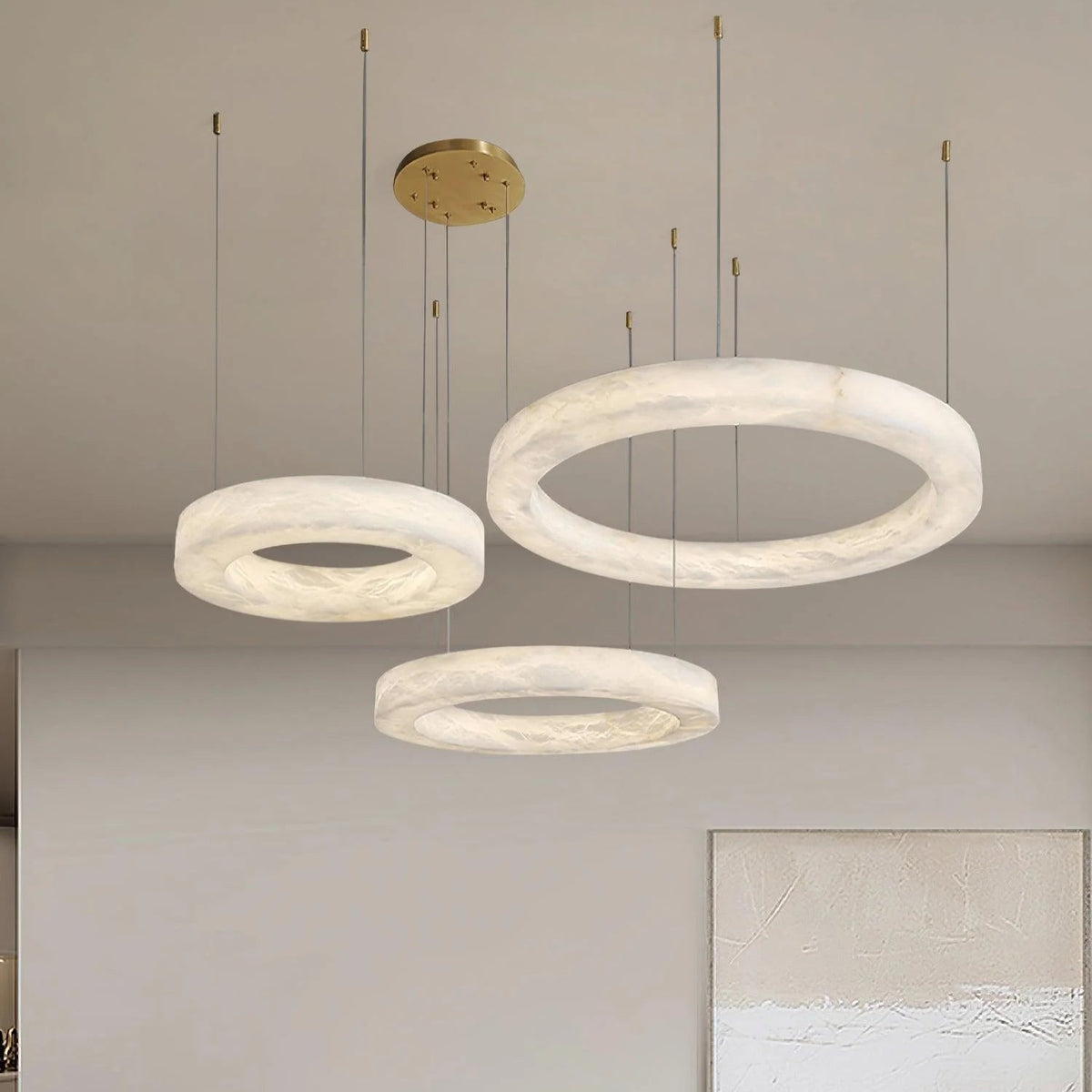 Marika Alabaster Chandelier - Pre Order