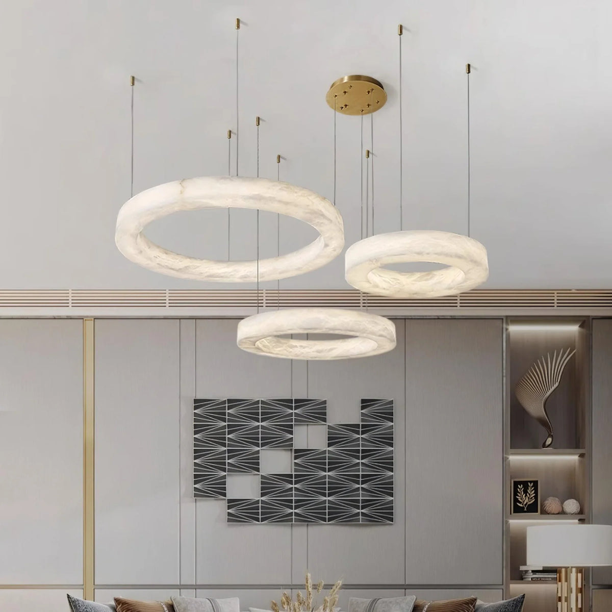 Marika Alabaster Chandelier - Pre Order