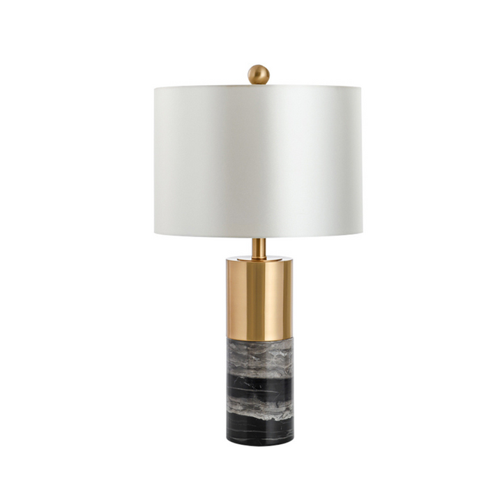 Elegant Marmar table lamp featuring a solid marble base for contemporary interiors