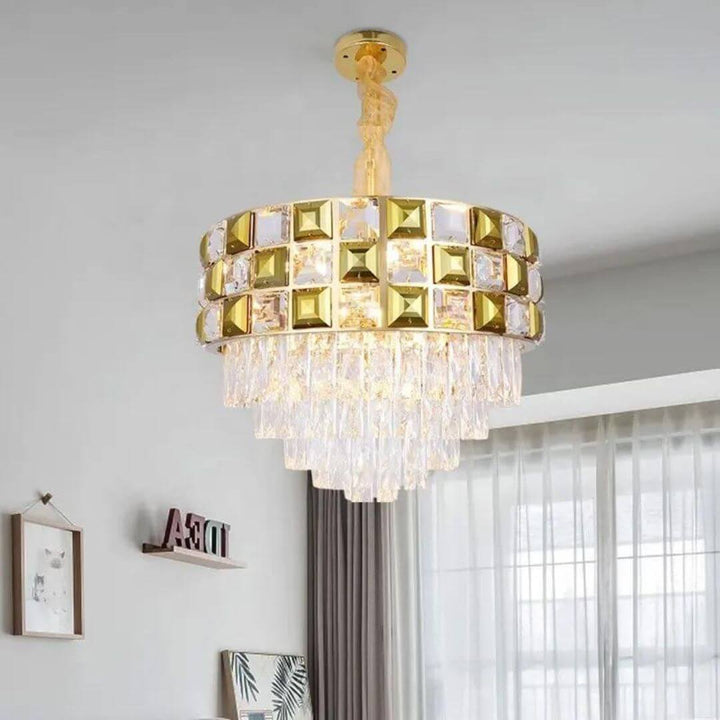 Mercury chandelier light in Australia, adding luxurious sparkle and modern elegance to interior spaces