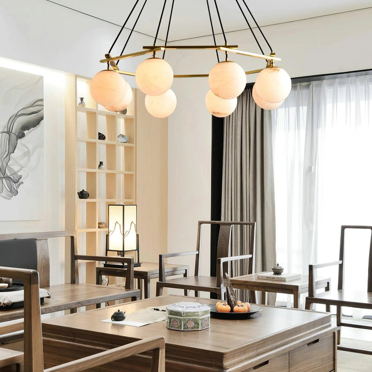 Miira Alabaster Chandelier - Pre Order