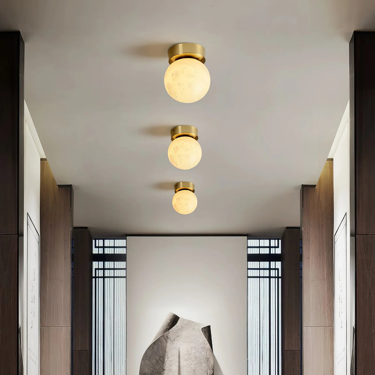 Moon Alabaster Ceiling Light - Pre Order