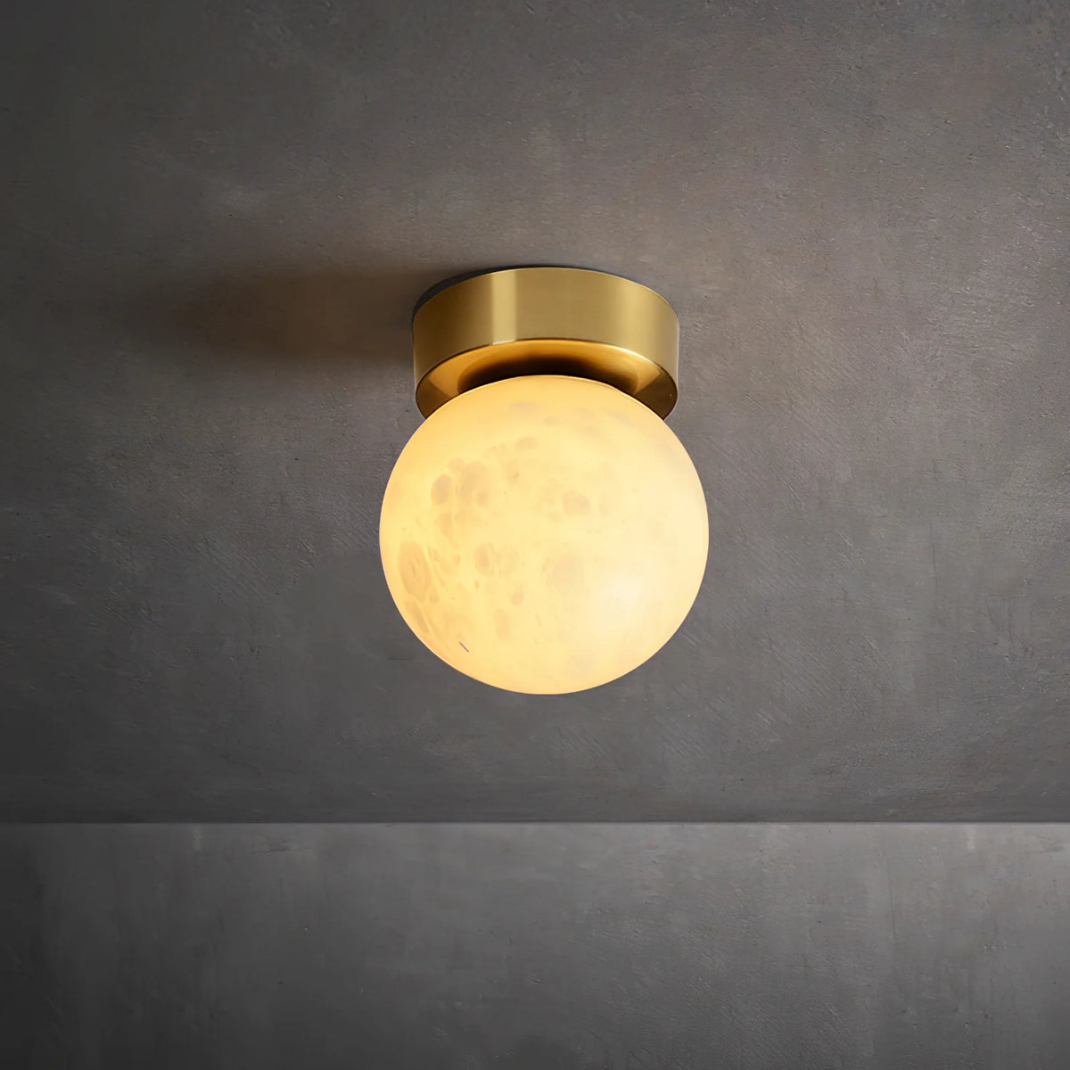 Moon Alabaster Ceiling Light - Pre Order