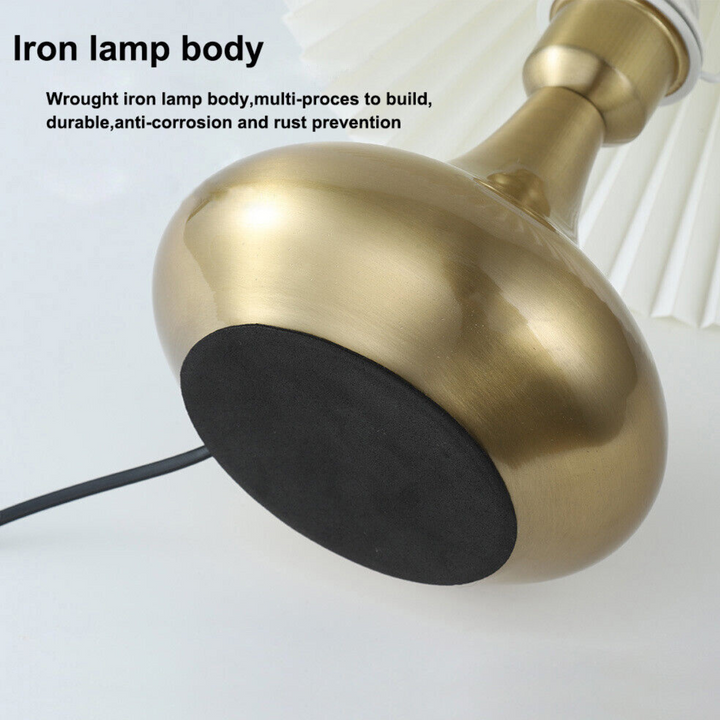 Sophia crystal base bedside table lamp, elegant sparkling design enhancing modern bedroom decor