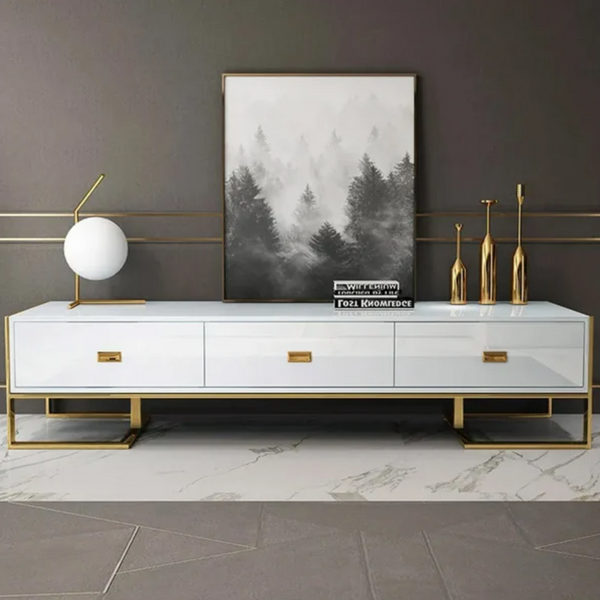 Nikki TV stand, modern stylish entertainment unit with ample storage for living rooms