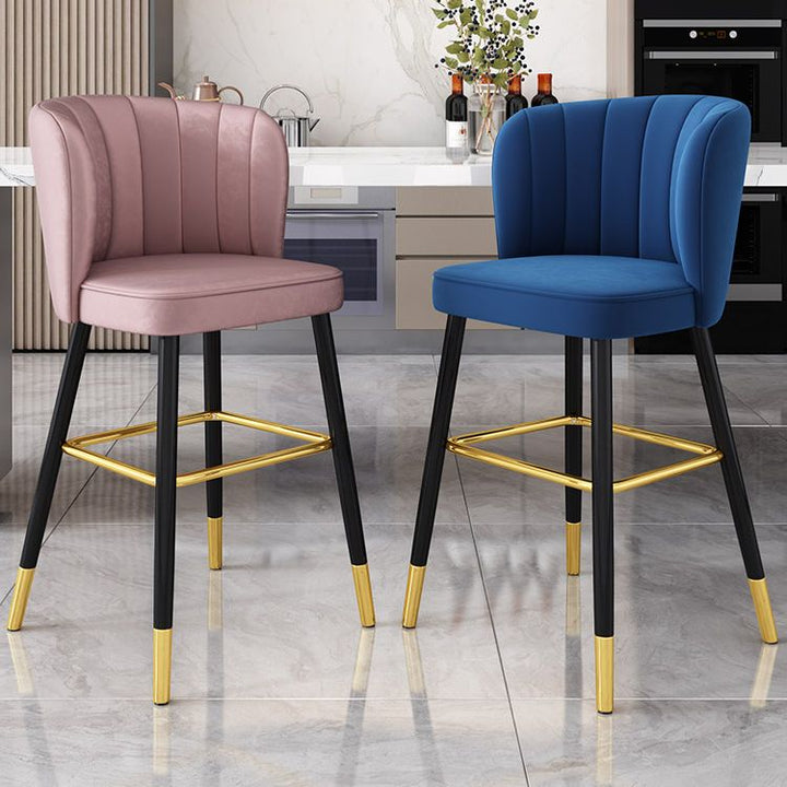 Noah bar stools front view – modern seating.