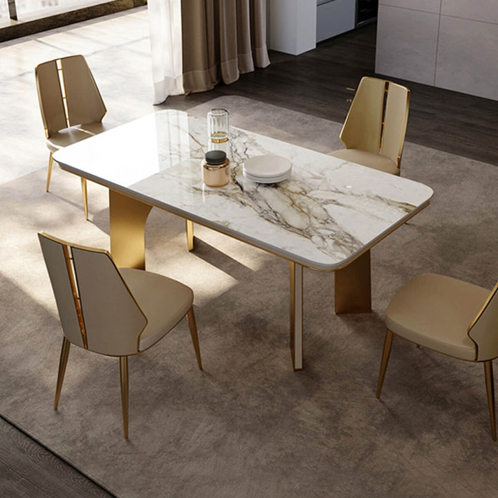 Nordic elegant interior dining chairs arranged around a dining table, featuring minimalist design and cozy modern ambiance