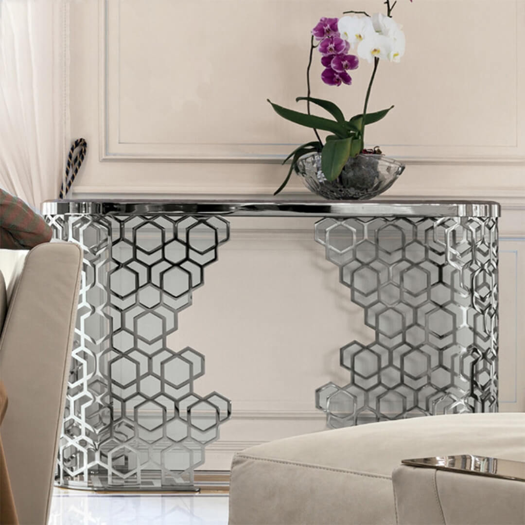 View of Nordic Console Table (Customised) | Elegant Interior