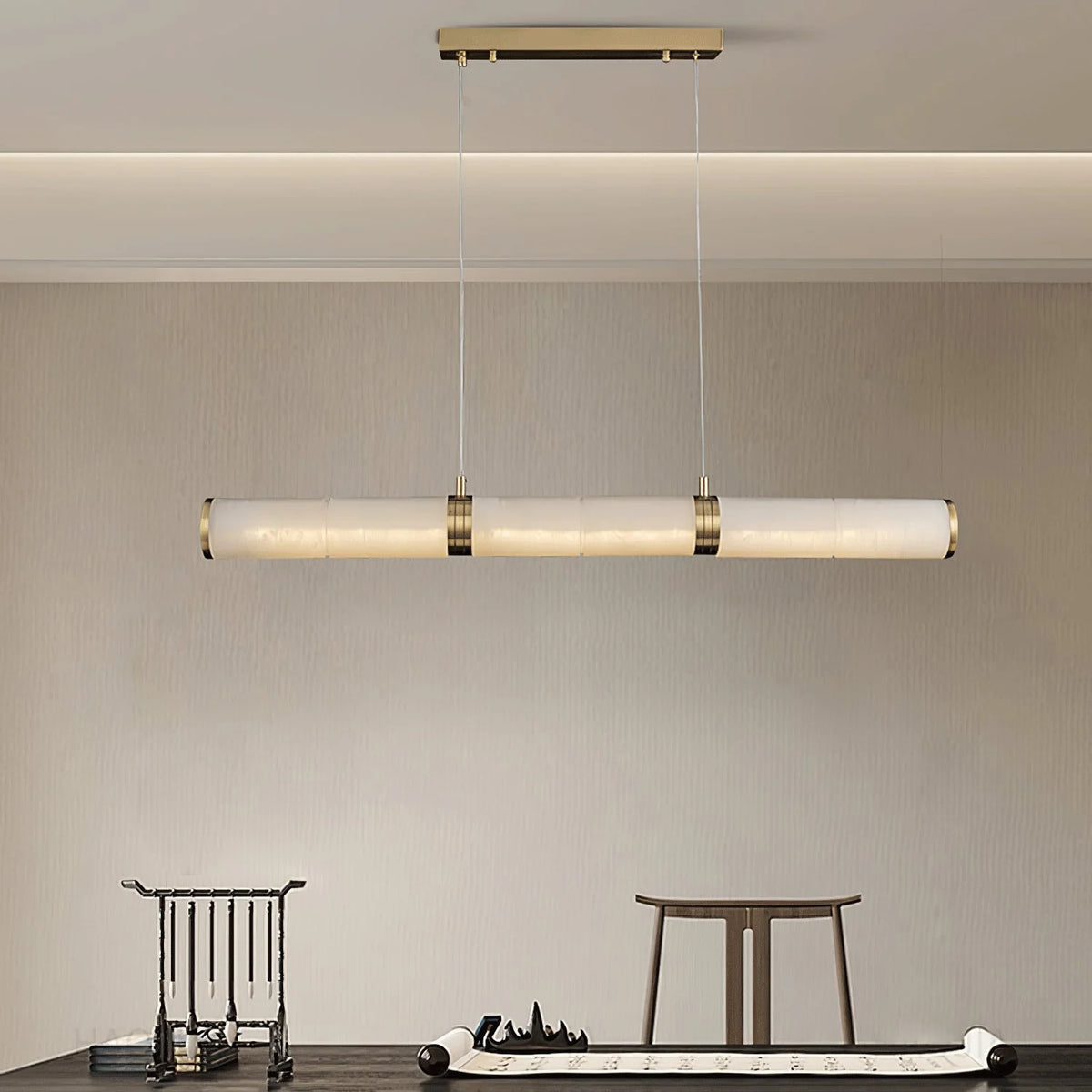 Alabaster Beam Pendant Light - Pre Order