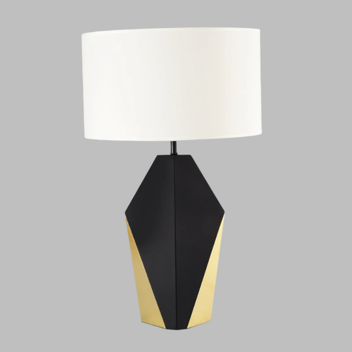 Stylish geometric table lamp from Oletalia collection for contemporary interiors