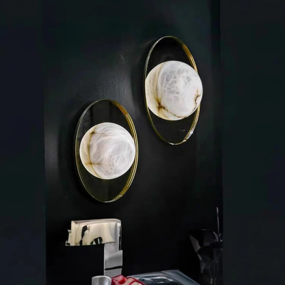 Ophela Alabaster Sconce - Pre Order