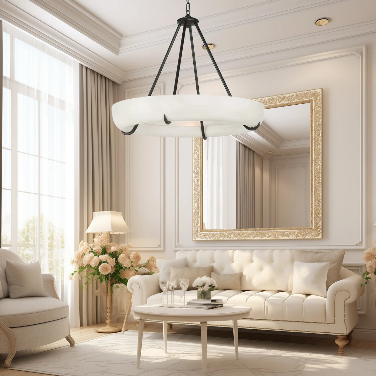 Orion Alabaster Chandelier - Pre Order