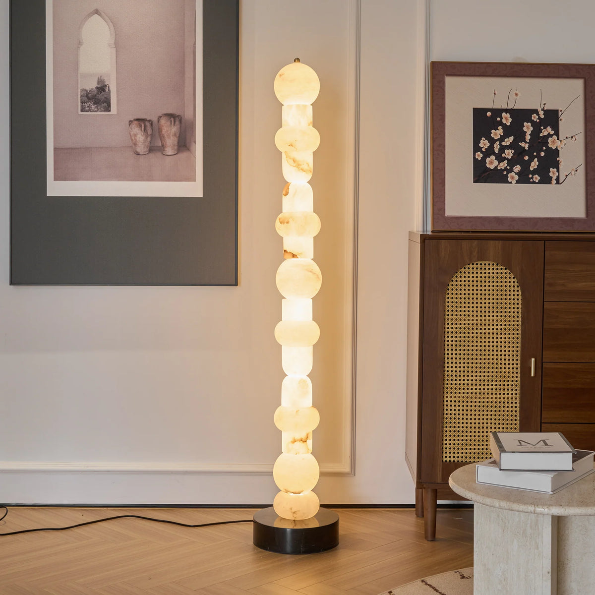 Spanish Alabaster Floor Lamp - Pre Order