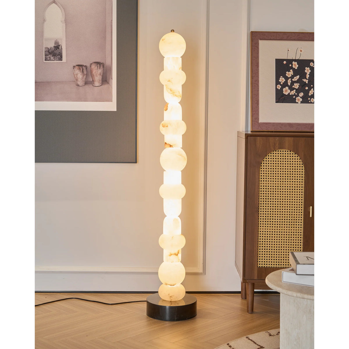 Spanish Alabaster Floor Lamp - Pre Order