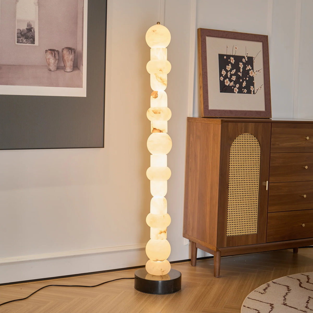 Spanish Alabaster Floor Lamp - Pre Order