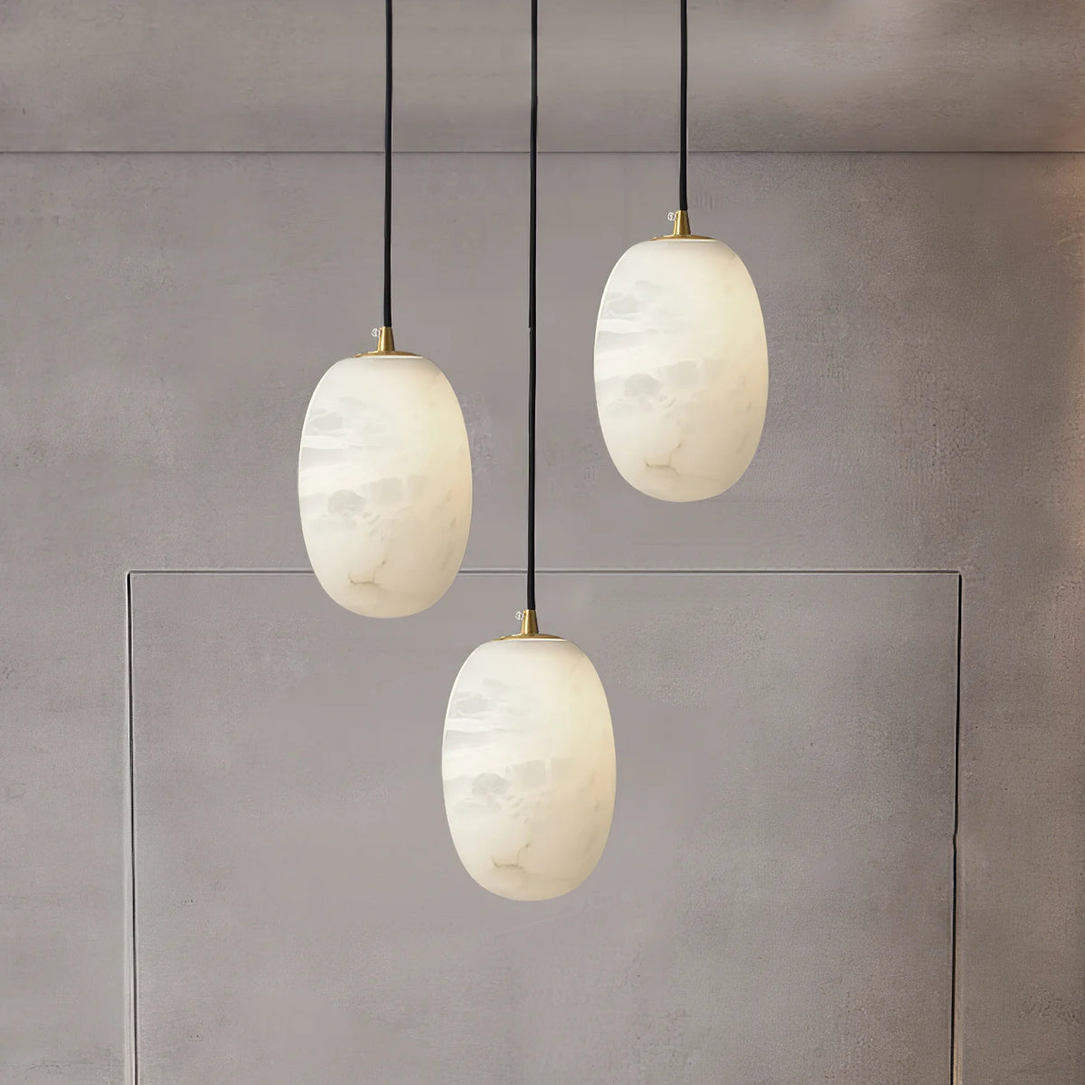 Pebble Alabaster Pendant Lamp - Pre Order
