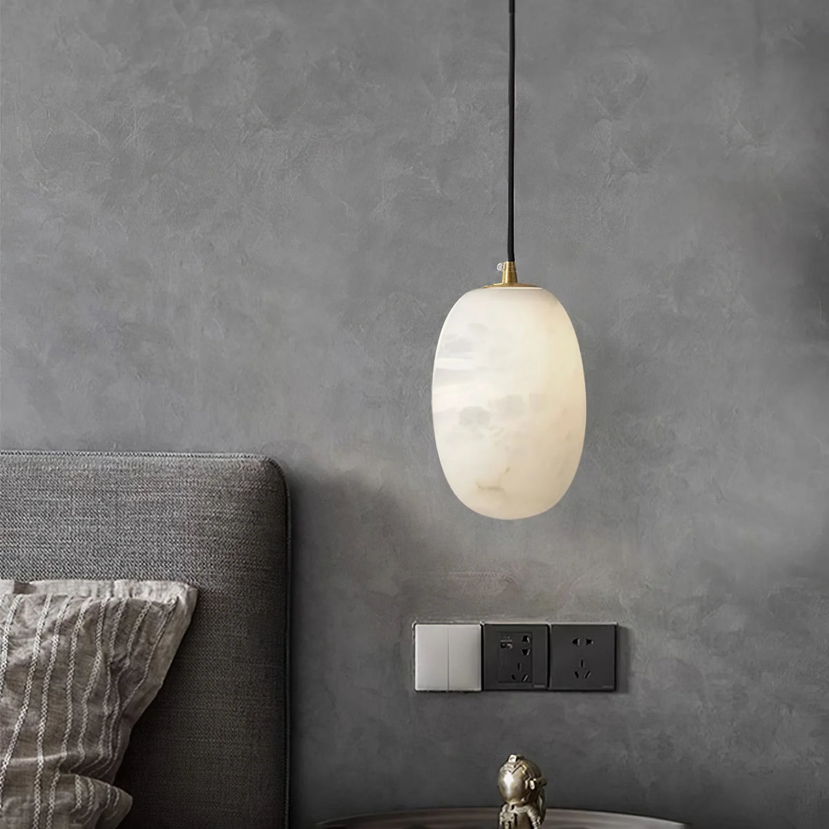 Pebble Alabaster Pendant Lamp - Pre Order