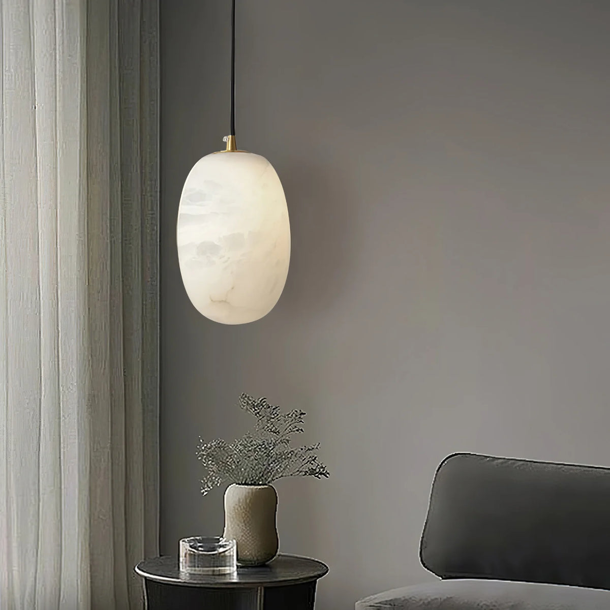 Pebble Alabaster Pendant Lamp - Pre Order