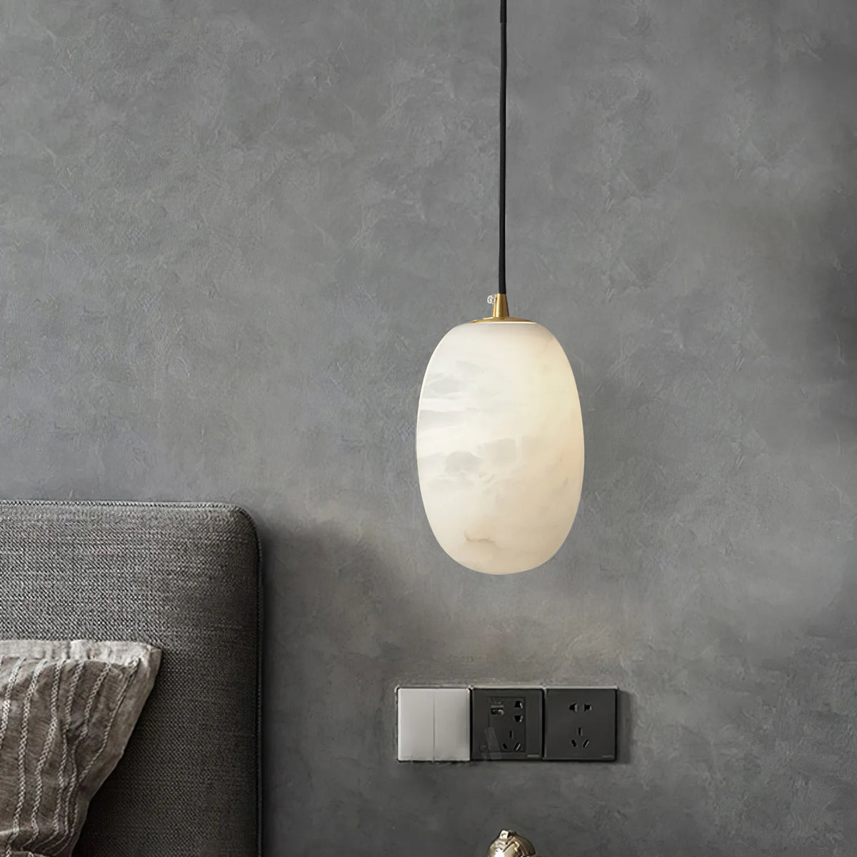 Pebble Alabaster Pendant Lamp - Pre Order