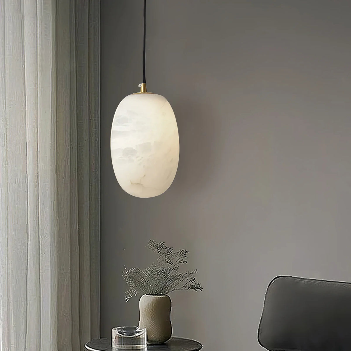 Pebble Alabaster Pendant Lamp - Pre Order