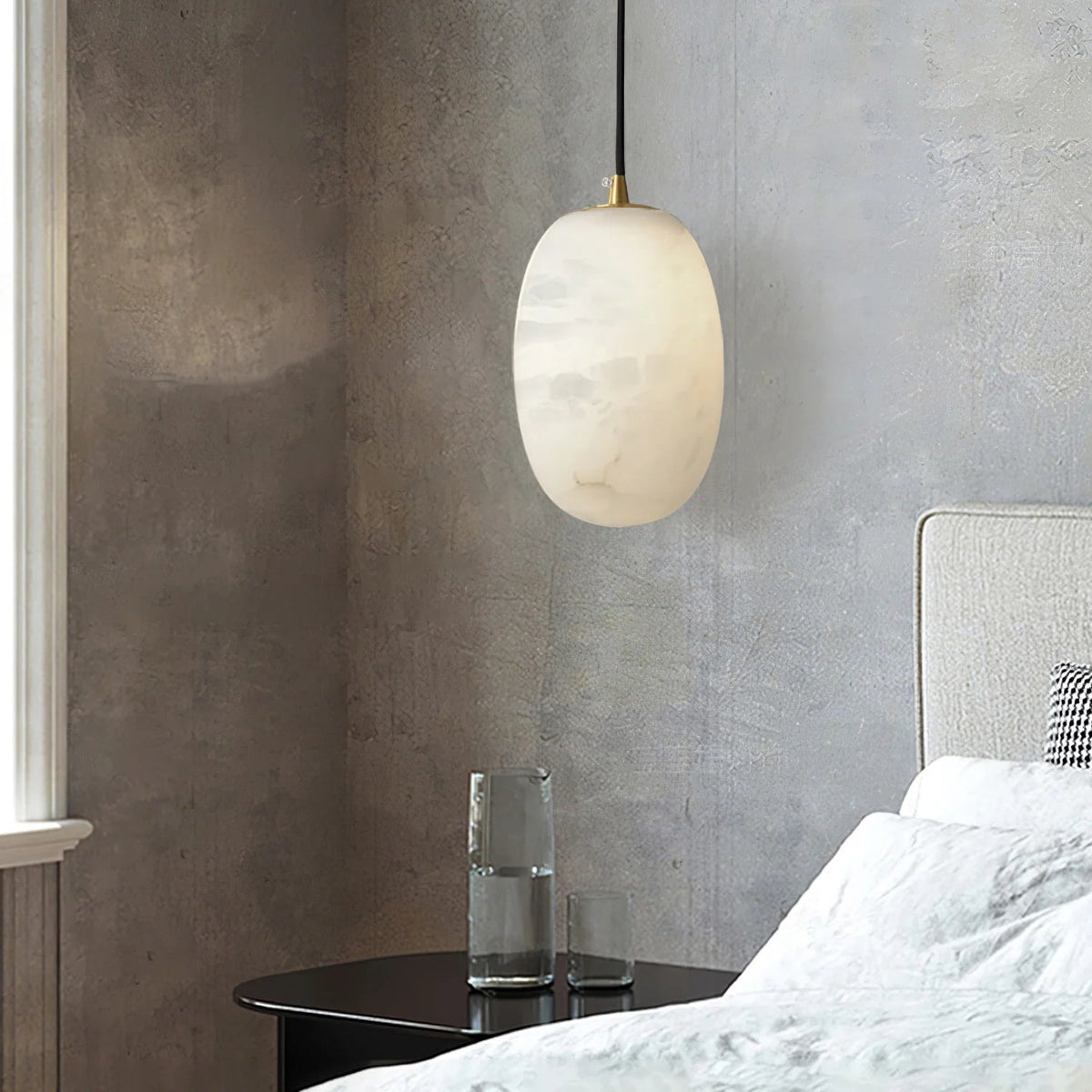 Pebble Alabaster Pendant Lamp - Pre Order