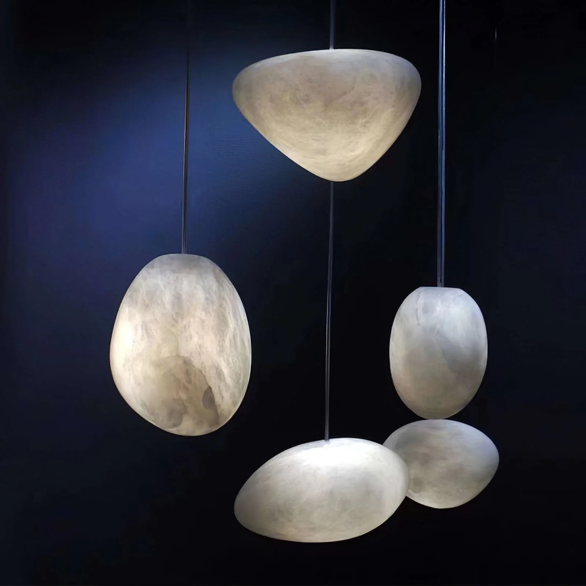 Pebbles Alabaster Pendant Lamp - Pre Order