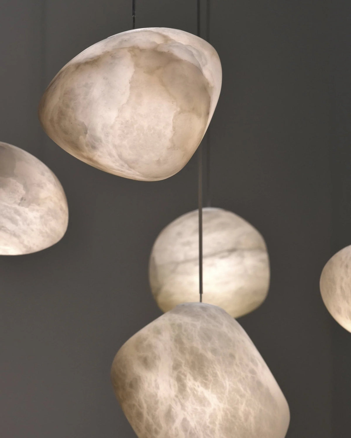 Pebbles Alabaster Pendant Lamp - Pre Order