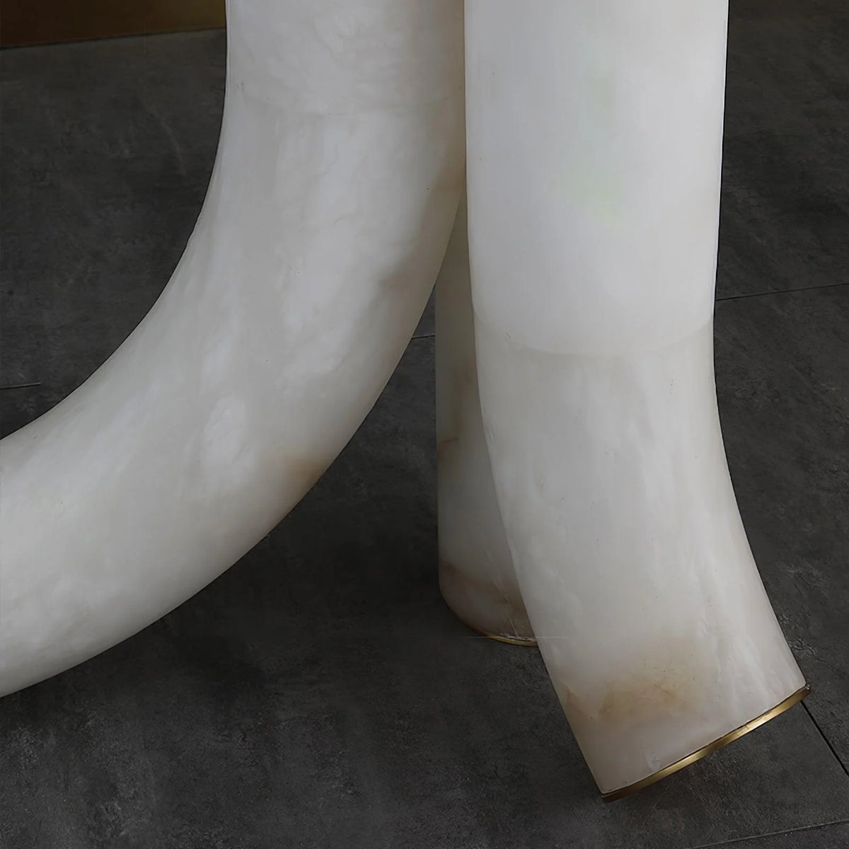 Piped Alabaster Floor Lamp - Pre Order