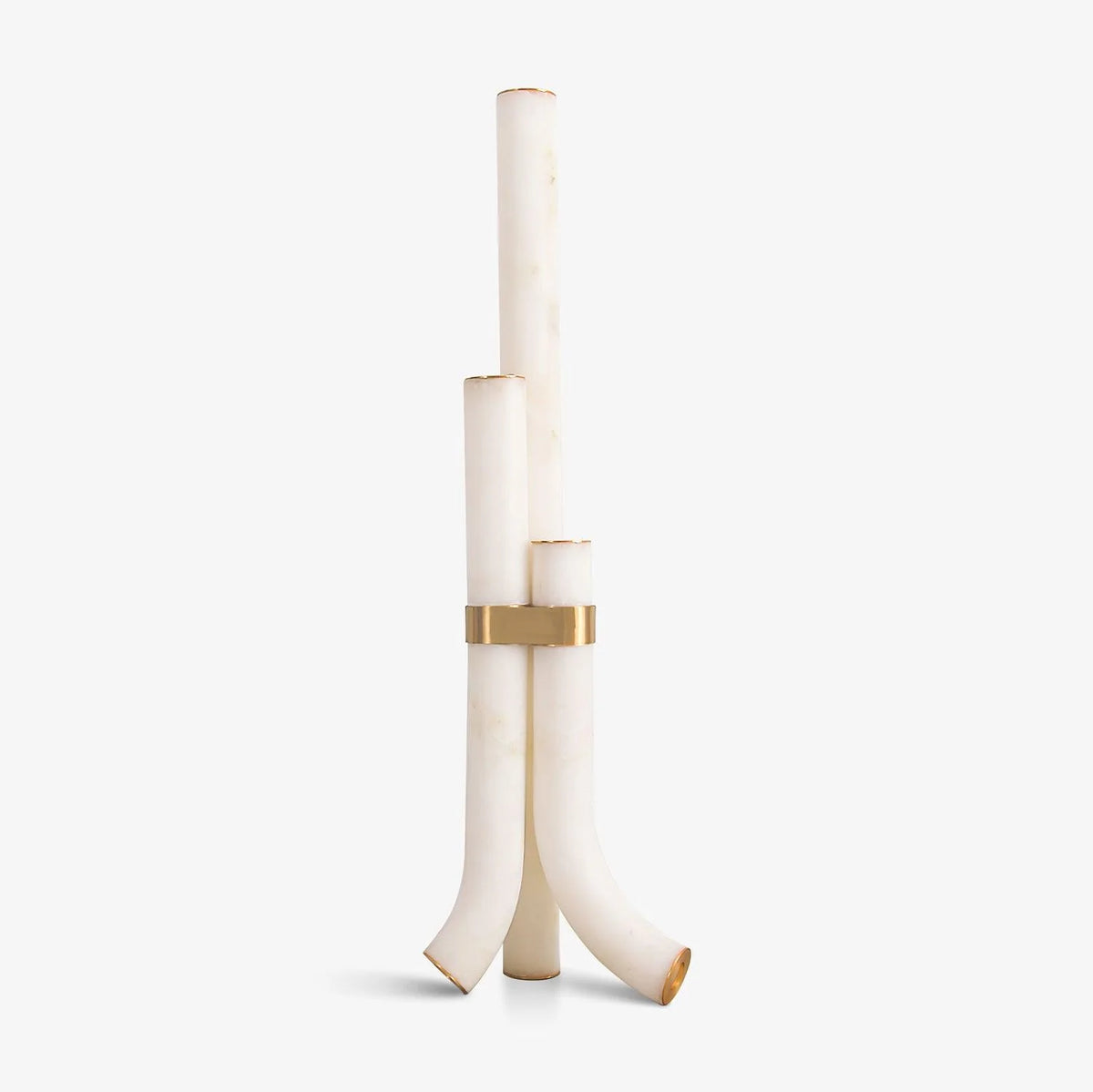 Piped Alabaster Floor Lamp - Pre Order