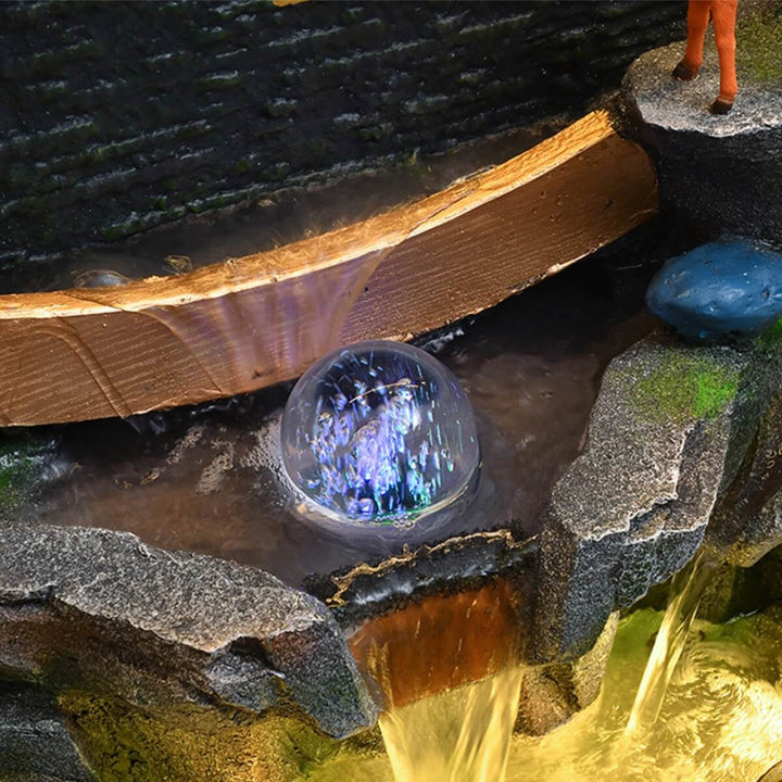 Detailed view of Pondmax indoor-outdoor water feature showcasing sleek design and elegant craftsmanship