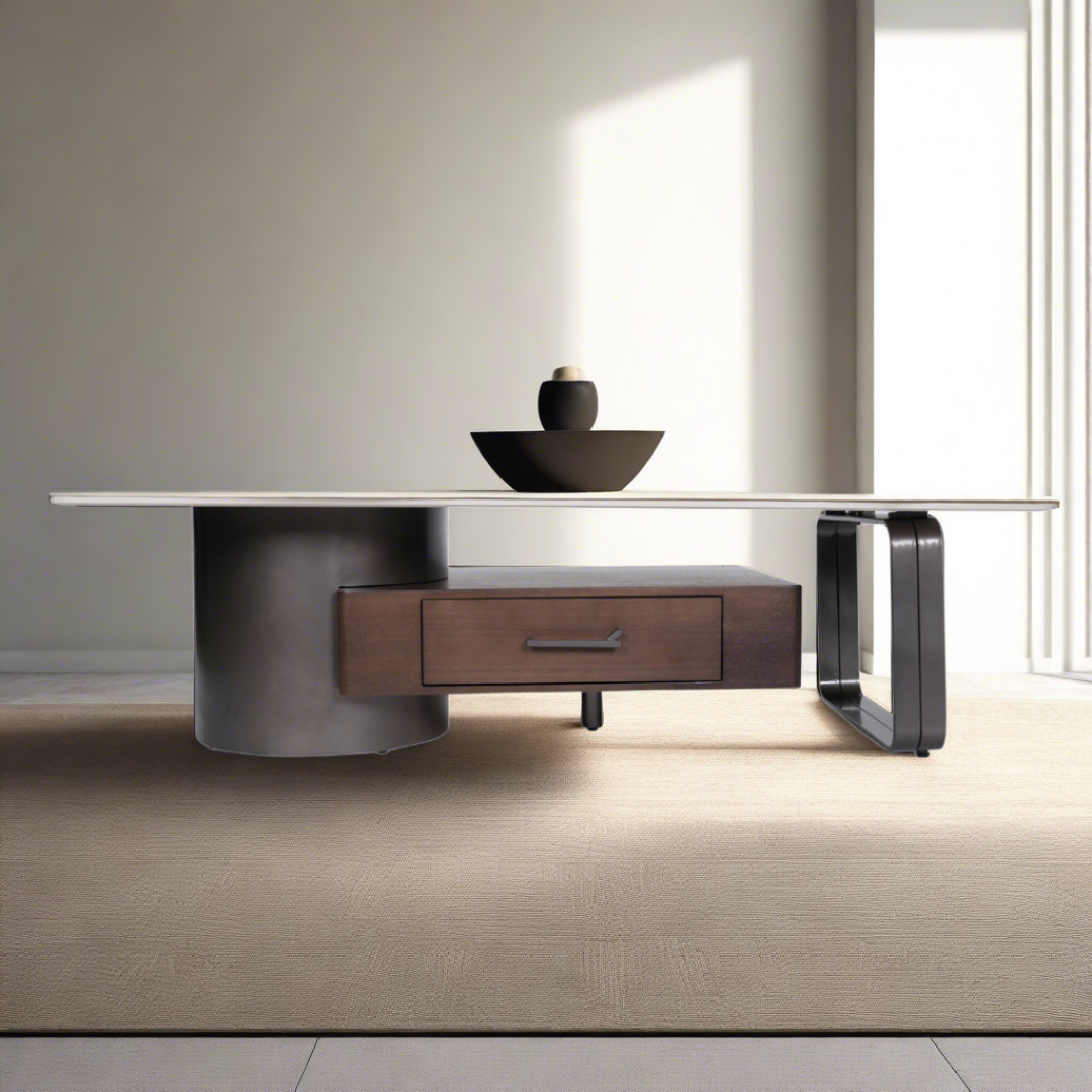 Preston coffee table , modern design with sleek finish, perfect for stylish living rooms