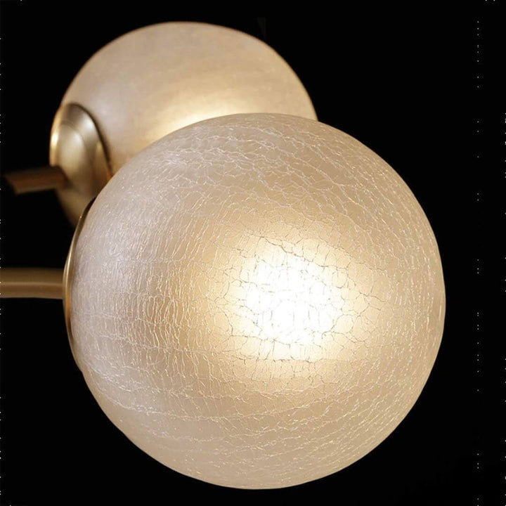 Prism chandelier light in Australia featuring elegant crystal ball elements that add sparkle and modern sophistication