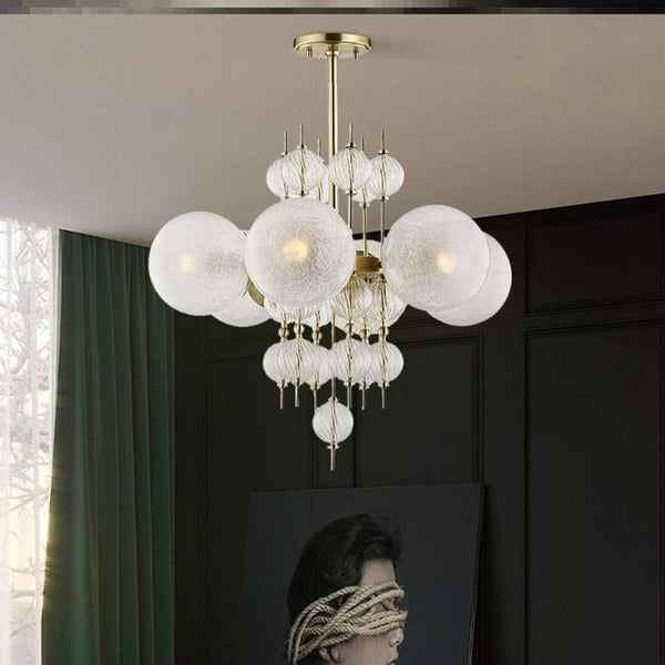 Prism chandelier light in Australia, featuring geometric crystal design and modern elegance for luxurious interiors