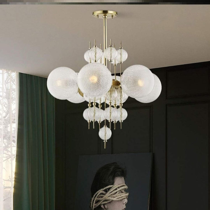 Prism chandelier light in Australia, featuring geometric crystal design and modern elegance for luxurious interiors